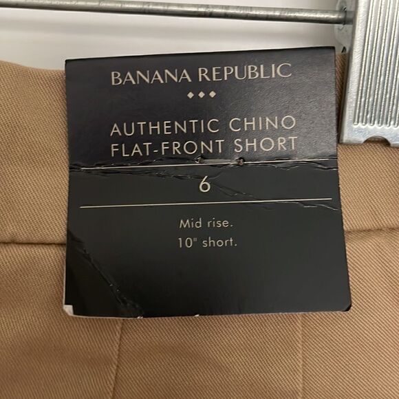 New Banana Republic Factory Authentic Chino Shorts - Picture 3 of 5